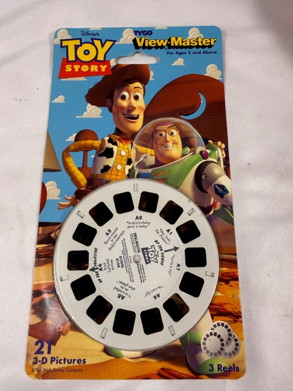 Vintage Disney View-Master Toy Story Mickey 3D Reels 1990s